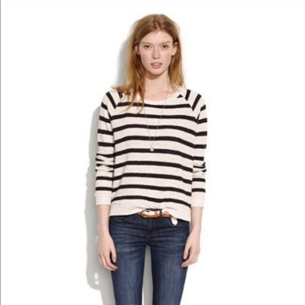 3/$20 Madewell Striped Knit Sweater Small